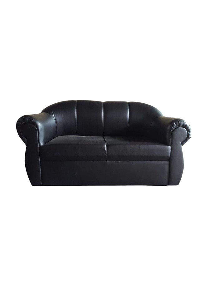 Generic 2-Seater Living Room Sofa Black 150x94x80cm 