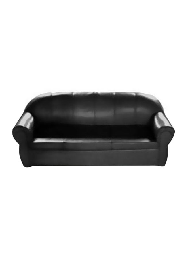 3-Seater MAB Modern Living Room Sofa 200x94x80 Black - Image 1