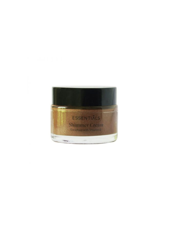 ESSENTIALS Shimmer Cream Enriched With Vitamin E Bronze Shade 3 