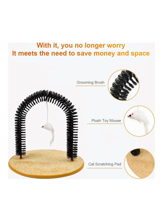 Cat Self Massager Multicolour 36.50 x 5.00 x 28.50cm - Image 2