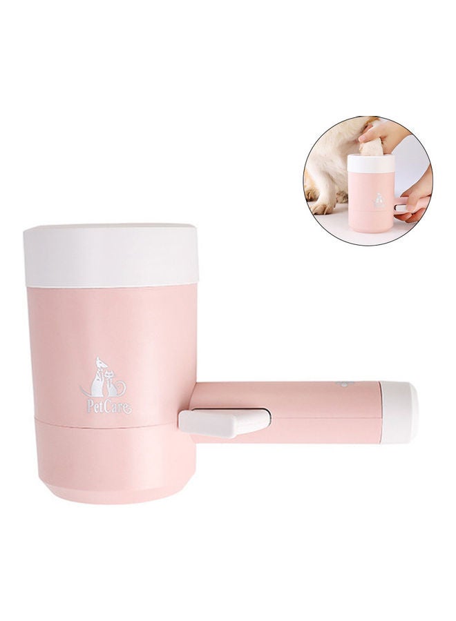 Automatic Paw Cleaner Cup Pink 21.50 x 10.00 x 15.50cm - Image 1