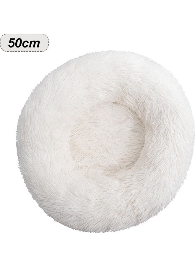 Fluffy Luxe Bed Anti-Slip Waterproof Base White 445x27cm - Image 1