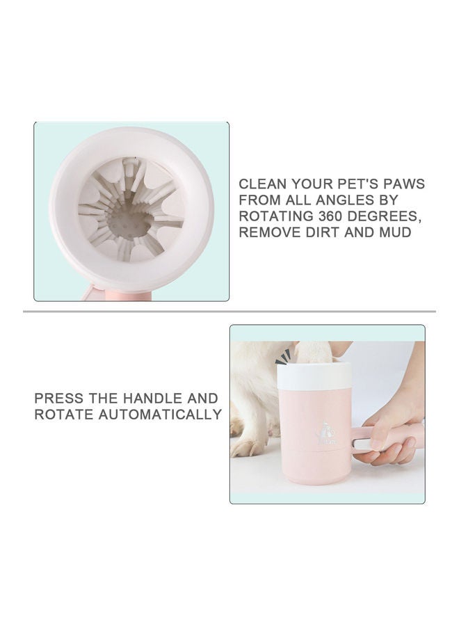 Automatic Paw Cleaner Cup Pink 21.50 x 10.00 x 15.50cm - Image 4