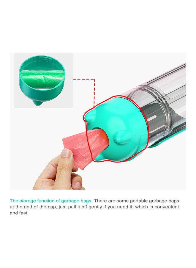 زجاجة ماء للحيوانات الأليفة للمشي في الأماكن الخارجية أزرق 40.30 x 9.70 x 10.00سم - Image 5