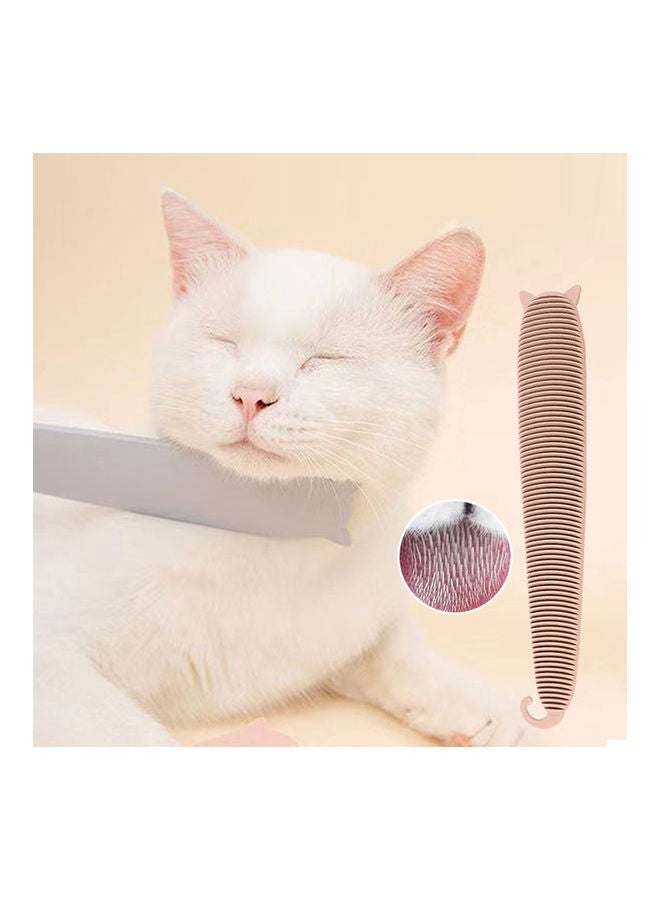 Cat Grooming Brush Pink 23.00 x 2.10 x 4.20cm - Image 1