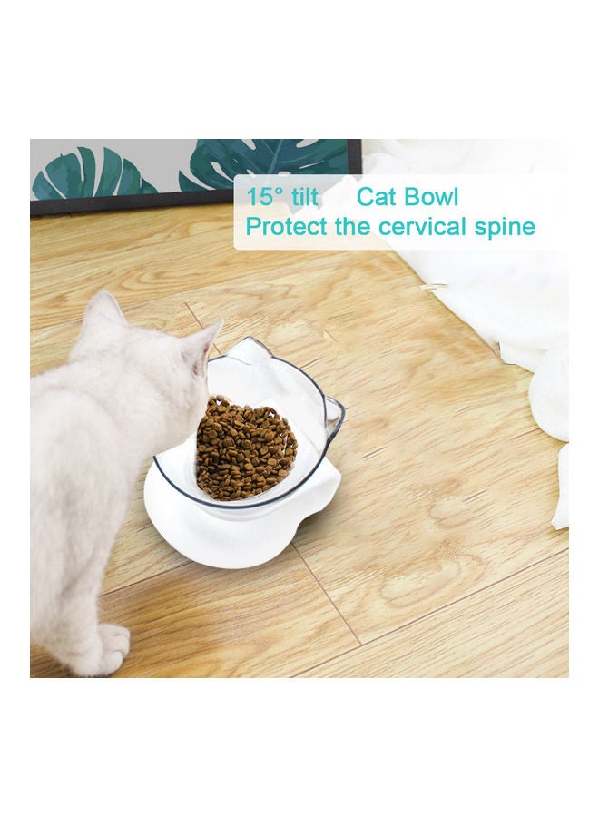 سلطانية طعام وماء للحيوانات الأليفة شفاف 15.00 x 13.5 x 15.00سم - Image 4