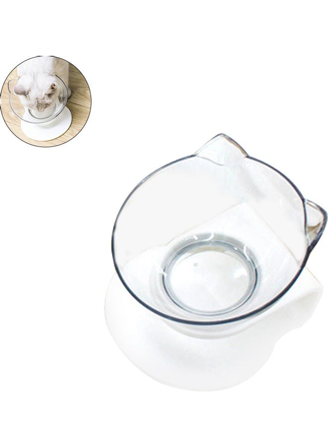سلطانية طعام وماء للحيوانات الأليفة شفاف 15.00 x 13.5 x 15.00سم - Image 1