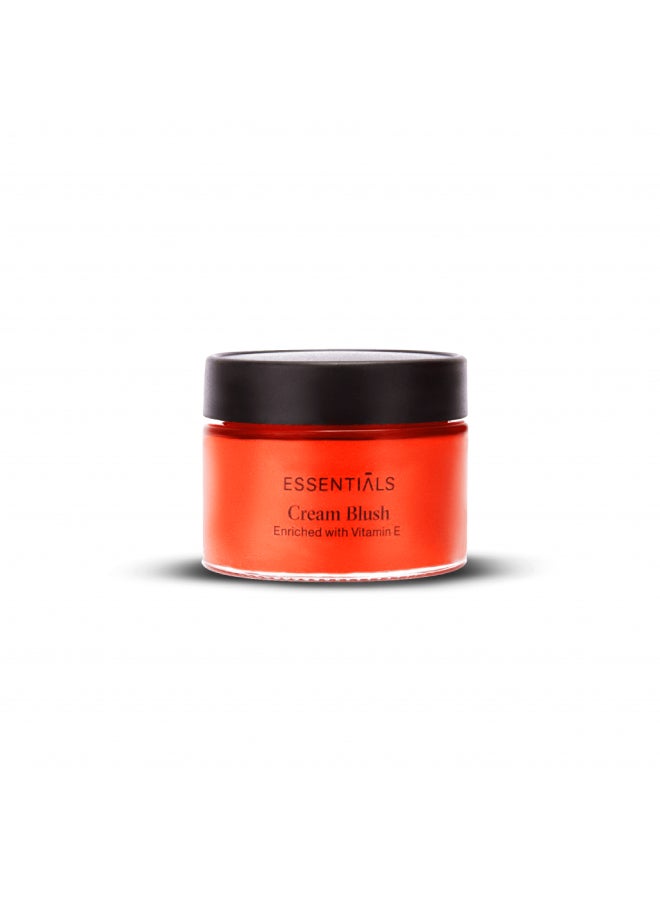 ESSENTIALS Cream Blush Enriched With Vitamin E Red Blossom 3 
