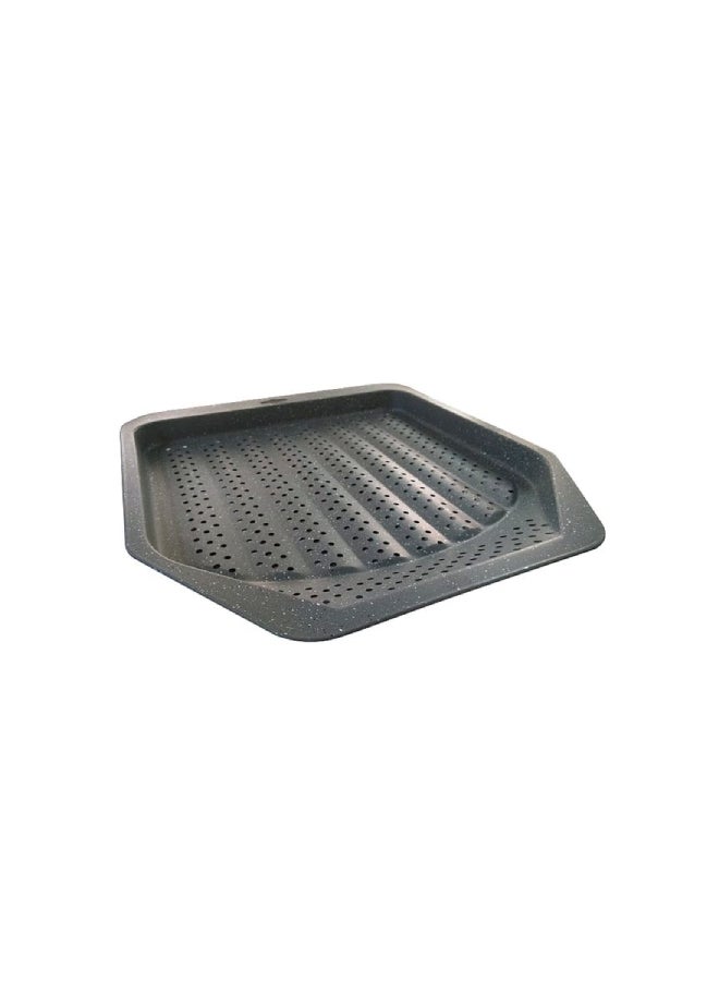 نيو فلام مقلاة بطاطس فروزن رمادي 39 x 34 x 2.5سم - Image 1