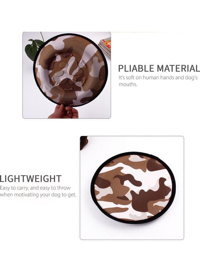 Toy Interactive Flying Disc Brown 22x3x22cm - Image 3