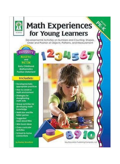Math Experiences For Young Learners, Grades Pk - K : Developmental Activities On Numbers And Counting, Shapes, Order And Position Of Objects, Patterns, And Measurement Paperback English by Marilee Whiting Woodfield - 01032018