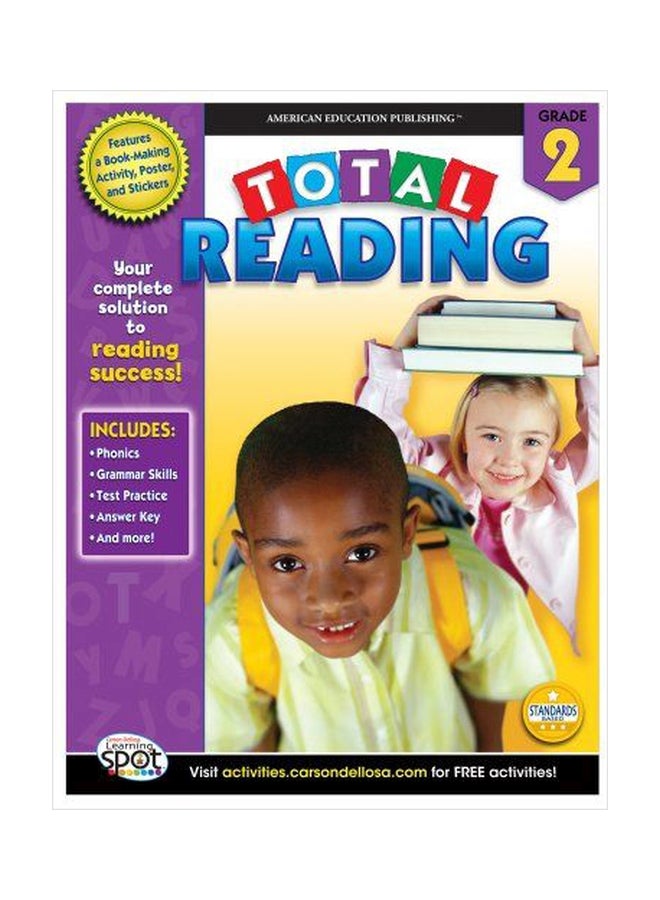 Total Reading, Grade 2 Paperback English by American Education Publishing - 01032018 