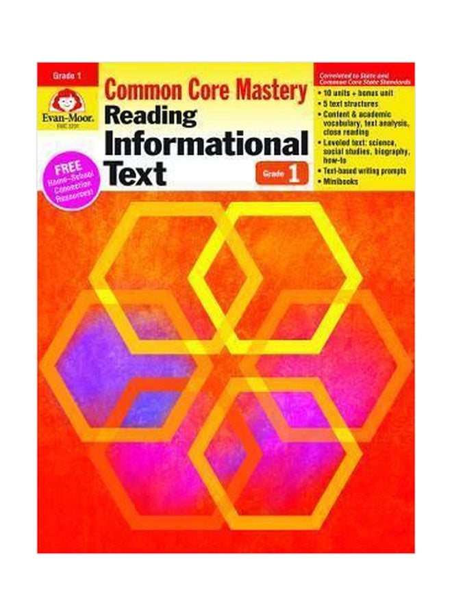 Reading Informational Text, Grade 1 Paperback English by Evan-Moor Educational Publishers - 01032018 