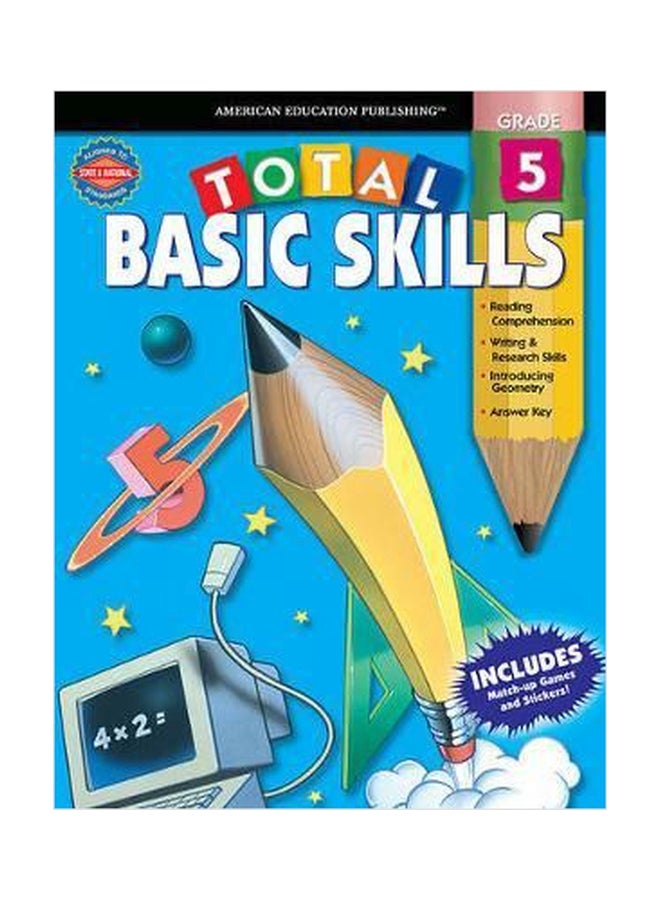 Total Basic Skills, Grade 5 Paperback English by American Education Publishing - 01032018
