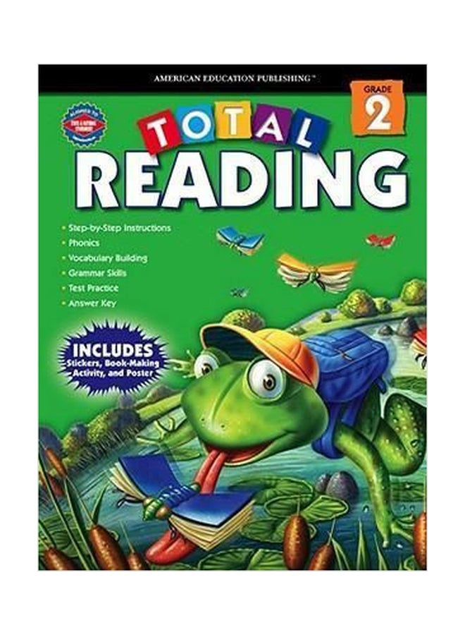 Total Reading, Grade 2 Paperback English by American Education Publishing - 01032018 