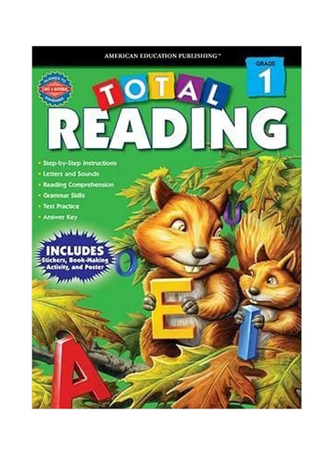 Total Reading, Grade 1 Paperback English by American Education Publishing - 01032018 