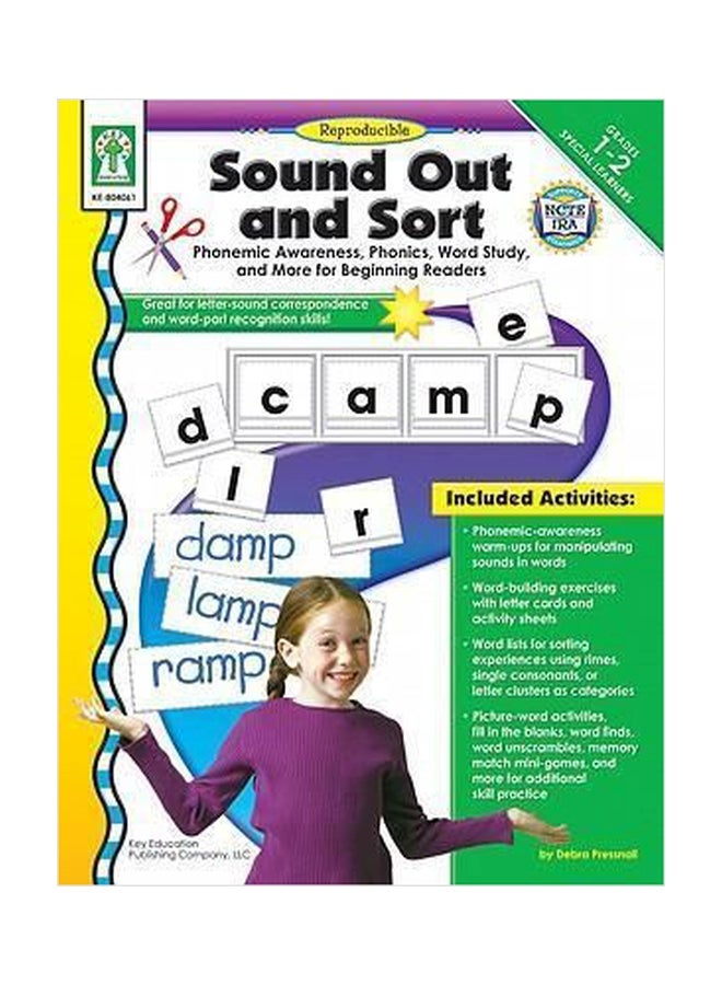 Sound Out And Sort, Grades 1 - 2 : Phonemic Awareness, Phonics, Word Study, And More For Beginning Readers Paperback English by Karen Seberg - 1032018 