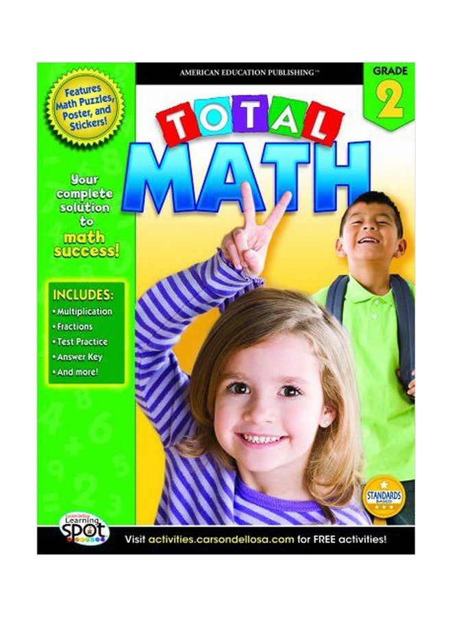Total Math Grade 2 Paperback English by American Education Publishing - 01032018 