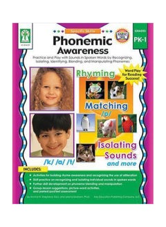Phonemic Awareness, Grades Pk - 1 : Activity Pages And Easy-To-Play Learning Games For Introducing And Practicing Short-And Long-Vowel Phonograms paperback english - 01032018