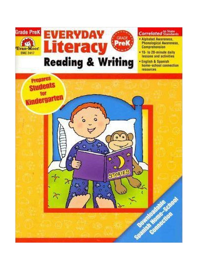 دروس القراءة والكتابة اليومية، مرحلة ما قبل الروضة - الصف ك