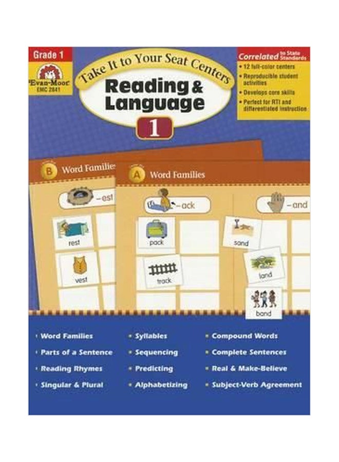 Reading & Language, Grade 1 Paperback English by Joy Evans - 01032018 