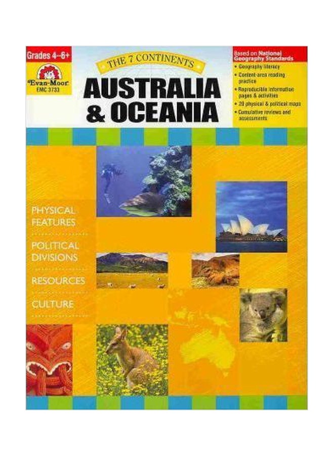 The 7 Continents Australia and Oceania Paperback English by Evan-Moor Educational Publishers - 1032018 