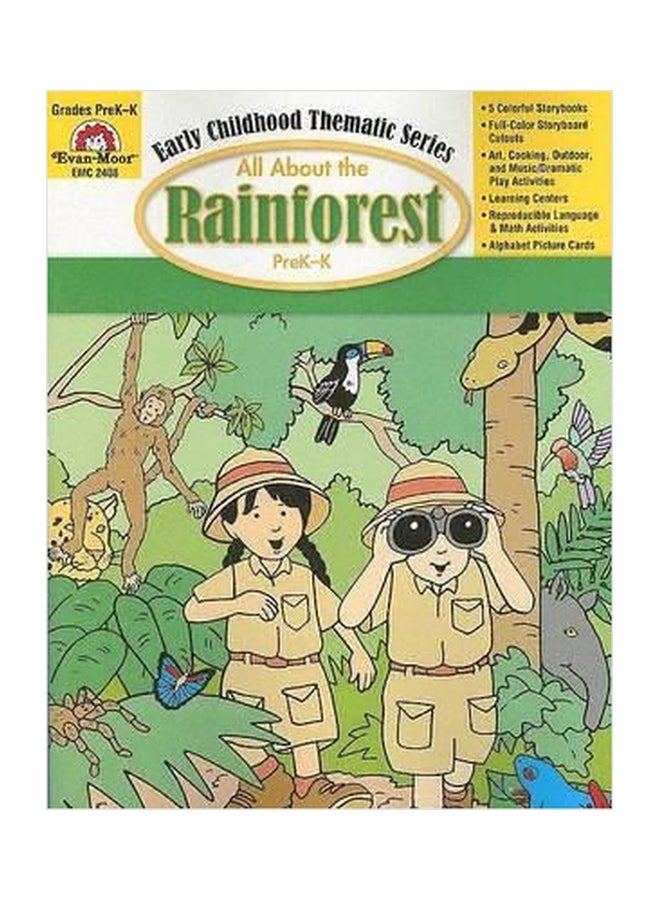 All about the Rainforest : Prek-K Paperback English by Evan-Moor Educational Publishing - 01032018