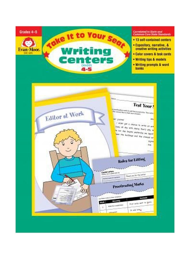 Writing Centers Grades 4-5 paperback english - 01032018