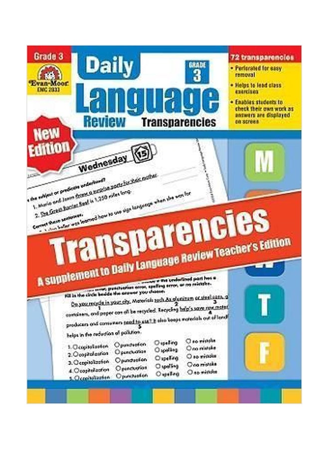 Daily Language Review Transparencies paperback english - 01032018