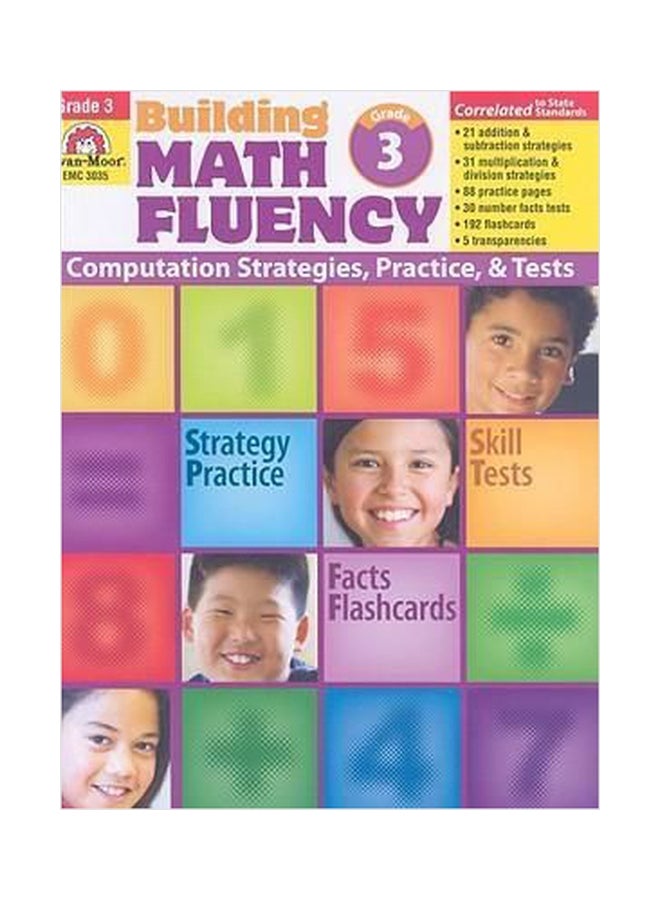 Building Math Fluency Grade 3 Paperback English by Evan-Moor Educational Publishers - 01032018 