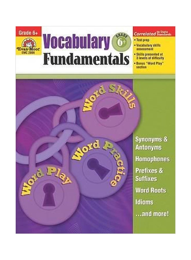 Vocabulary Fundamentals, Grade 6+ Paperback English by Evan-Moor Educational Publishers - 01032018 