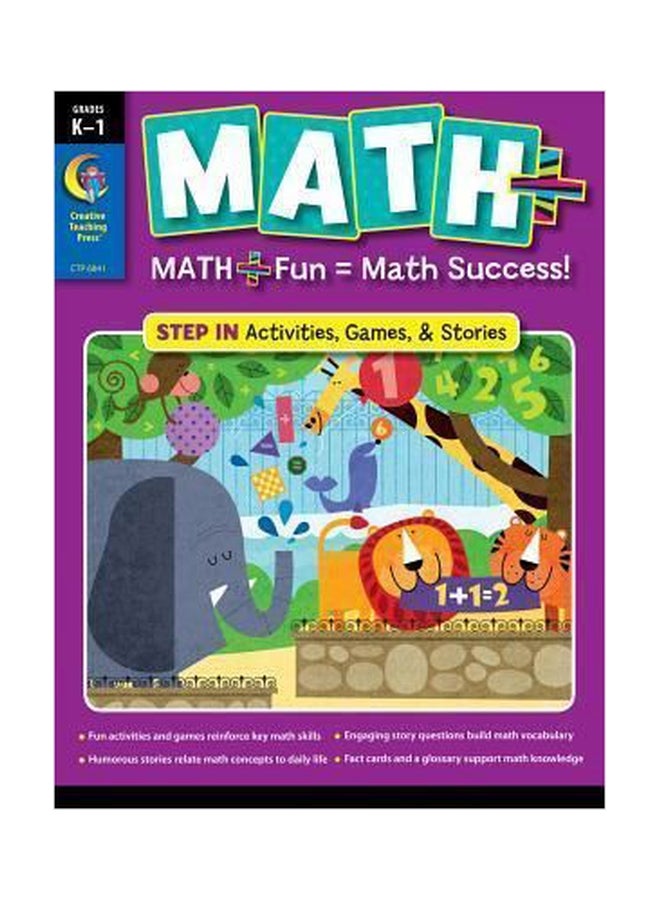K-1 Step In Math+ Book paperback english - 01032018 