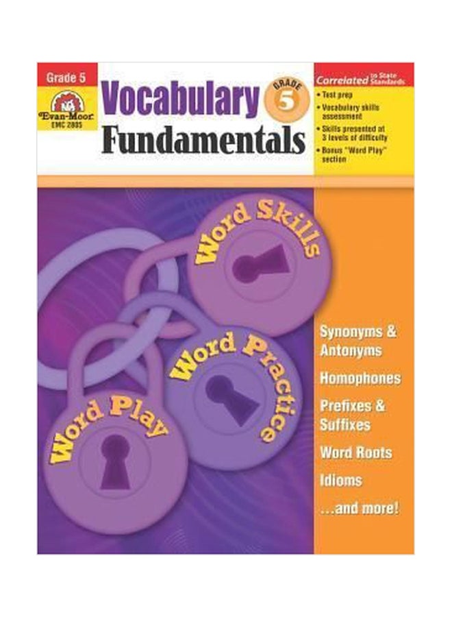 Vocabulary Fundamentals, Grade 5 Paperback English by Evan-Moor Educational Publishers - 01032018