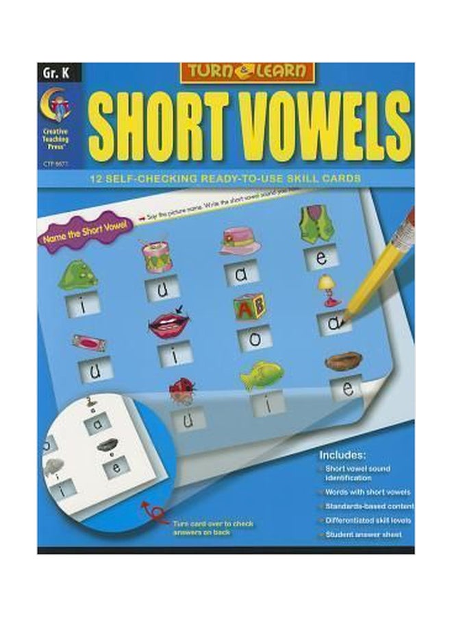 Short Vowels  Grade K Paperback English by Jennifer Geck Taylor - 01032018 