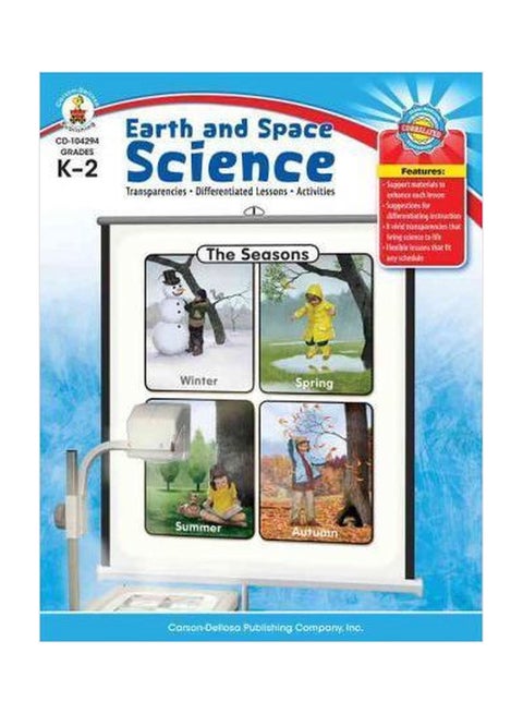 Earth and Space Science  Grades K - 2   Transparencies Differentiated Lessons, Activities paperback english - 01032018
