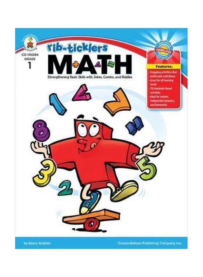 Math, Grade 1 : Strengthening Basic Skills with Jokes, Comics, and Riddles Paperback English by Darcy Andries - 01032018