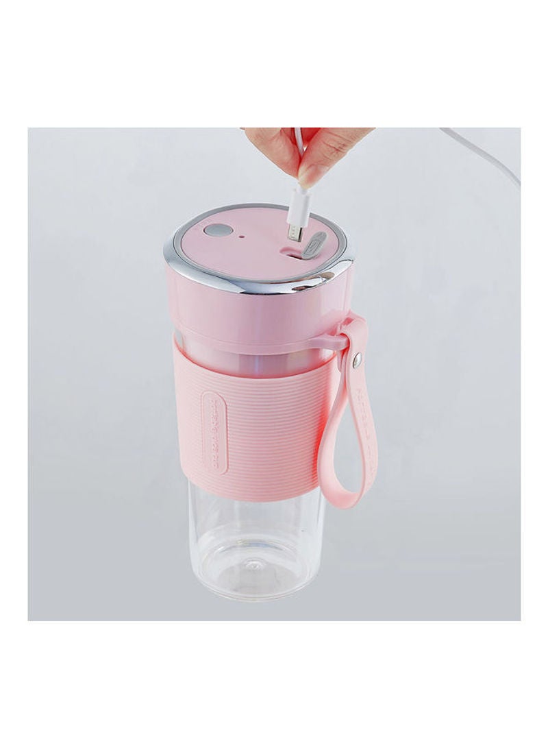 خلاط عصير كهربائي محمول صغير متعدد الوظائف سعة 300 مل قابل لإعادة الشحن عبر USB - Image 5