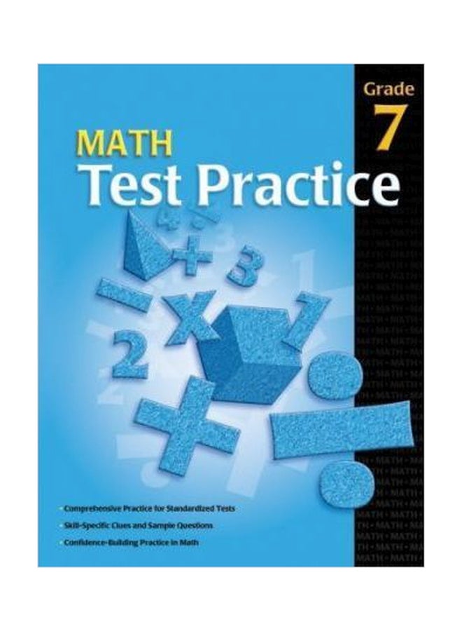Math Test Practice Consumable, Grade 7 paperback english - 01032018 