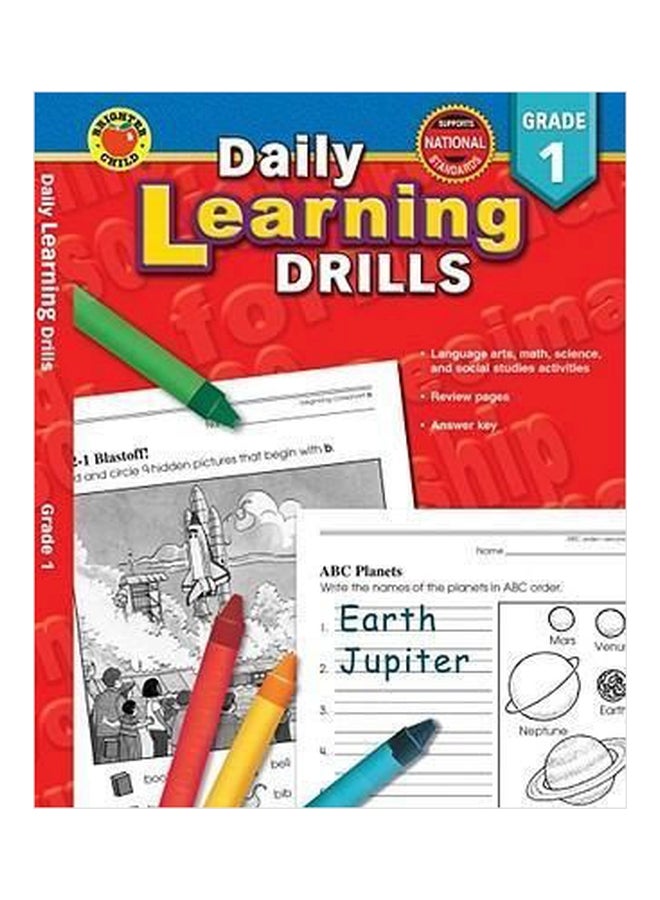 Daily Learning Drills, Grade 1 Paperback English by Brighter Child - 01032018