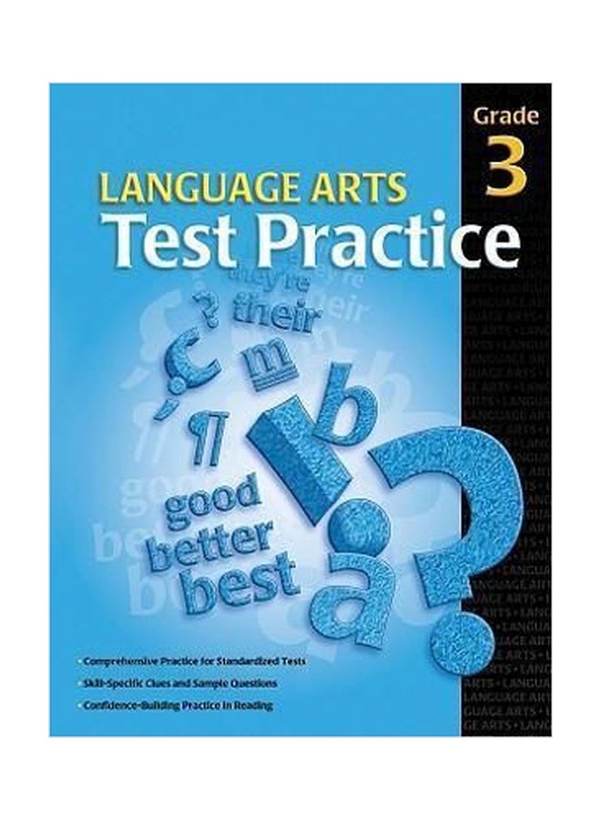 Language Arts Test Practice: Grade 3 paperback english - 01032018 