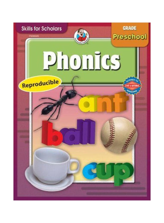 Skills for Scholars Phonics, Preschool paperback english - 01032018