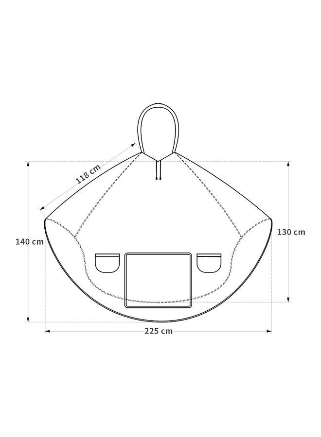 Generic Motorcycle Raincoat  - Image 3