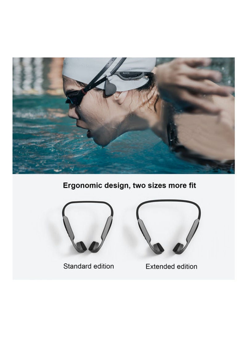 Generic - Bone Conduction Swimming Wireless Headphones Black - Image 1