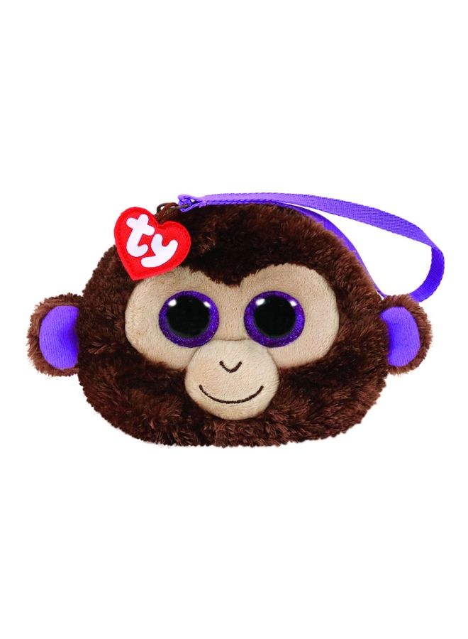 Ty Fashion Monkey Coconut Wristlet Plush Toy 6inch