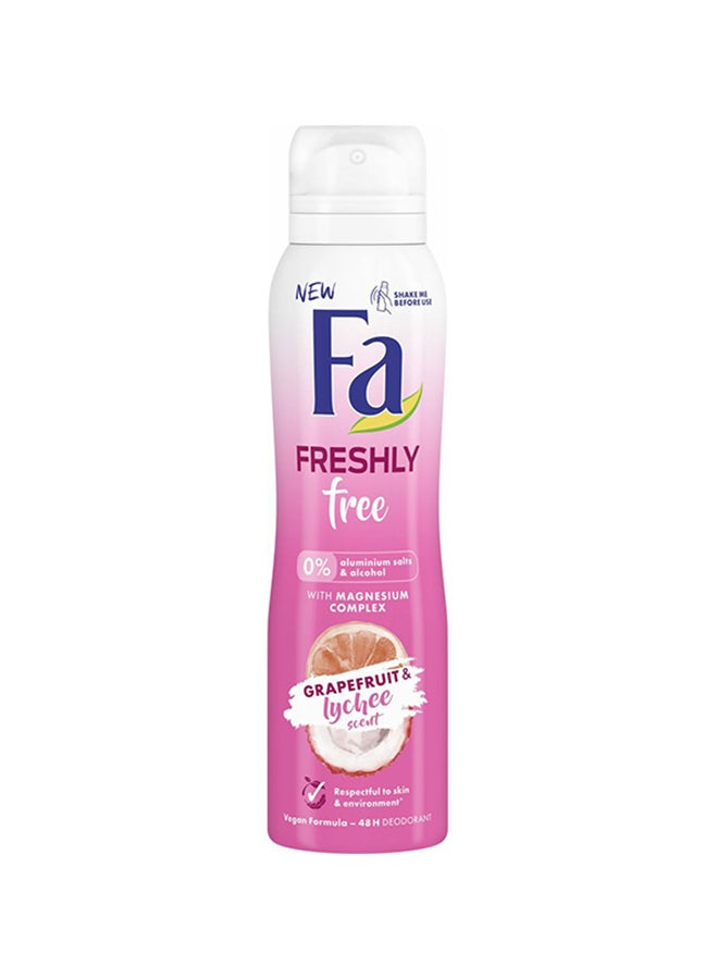 Fa Grapefruit And Lychee Scent Deodorant Spray 150ml