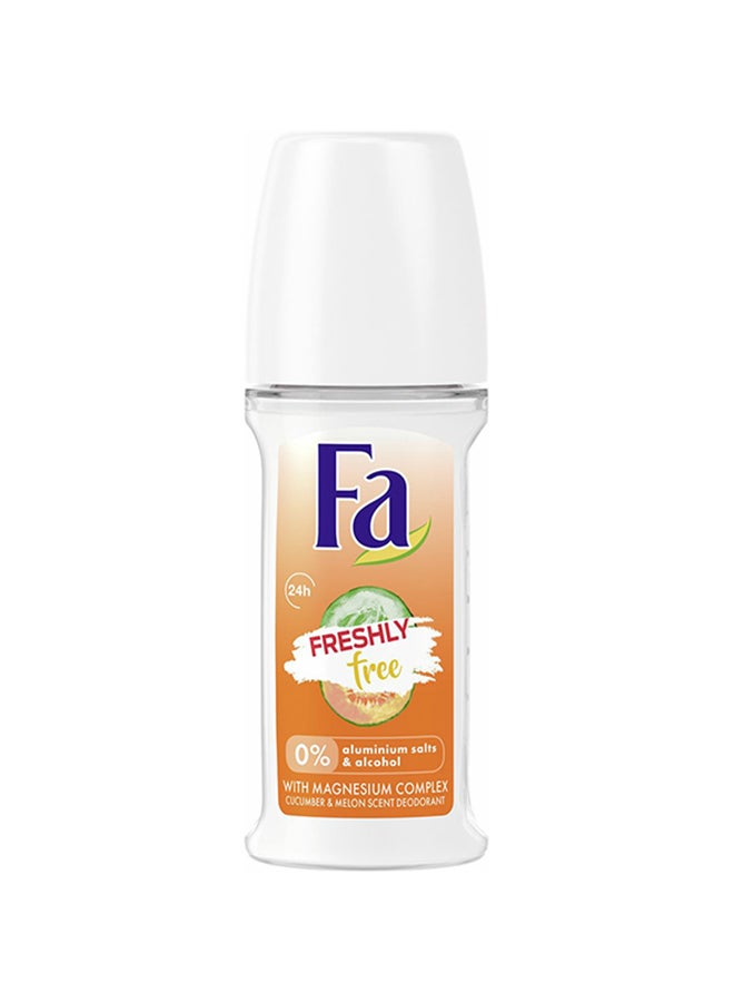Fa - Cucumber And Melon Scent Roll-on Deodorant Multicolour 50ml - Image 1