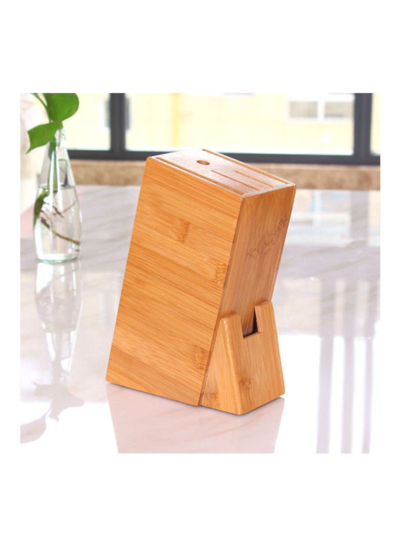 رف حامل سكاكين المطبخ أصفر 22.5x8.5x15.5سم - Image 2