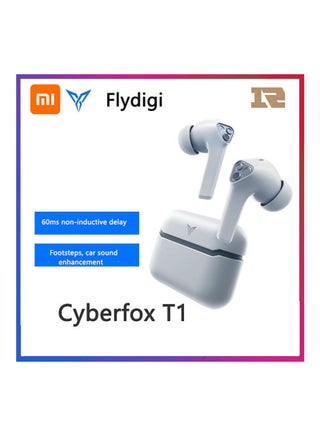 Silver Fox TWS T1 BT True Wireless In-Ear Headphones White - v1607514672/N42918446A_1