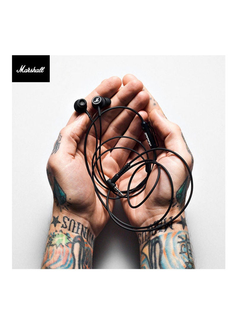 Generic - Marshall Mode Wired In-Ear Headphones Black - Image 1