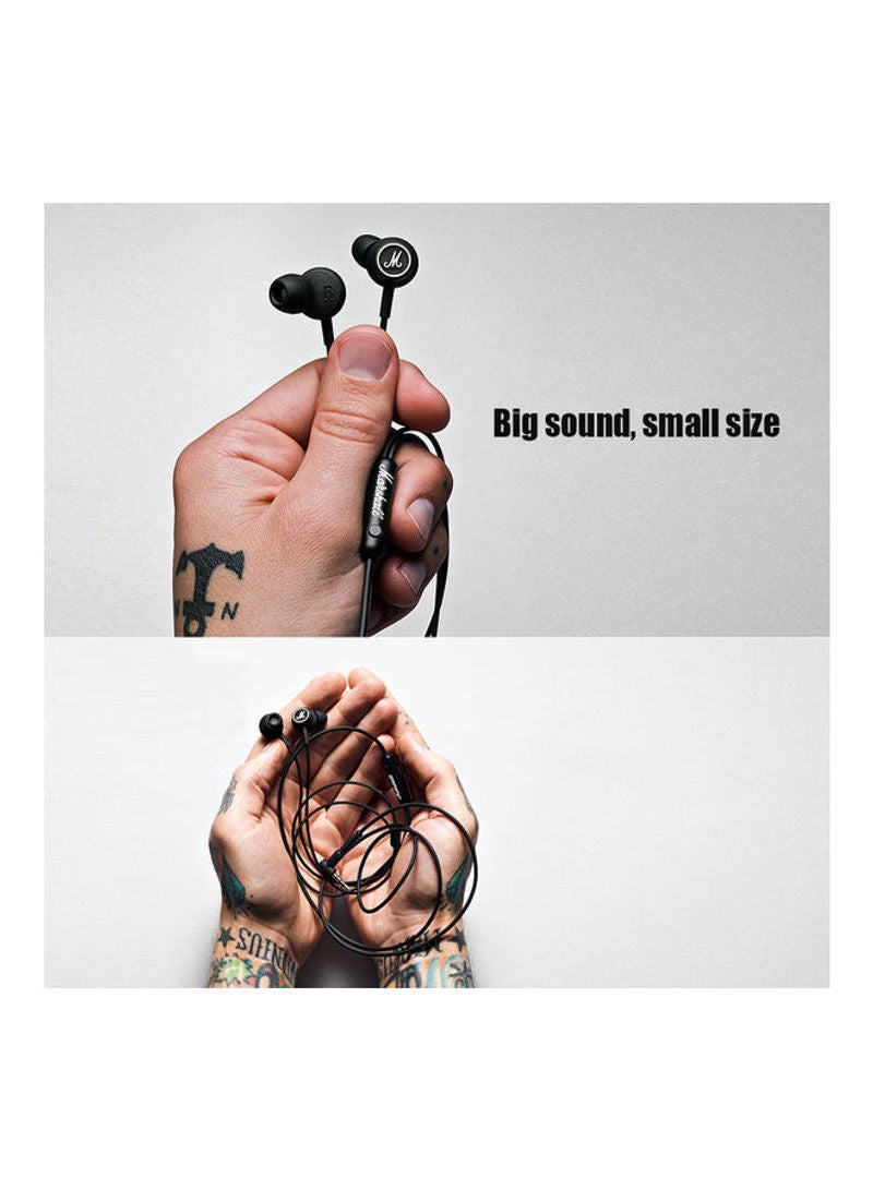Generic - Marshall Mode Wired In-Ear Headphones Black - Image 1